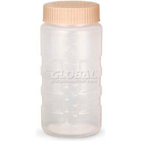 Traex Dripcut Dredges & Caps, Medium, Clear Dredge with Beige Lid