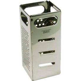 Dripcut Grater, Stainless Steel, 9" X 4" X 4"