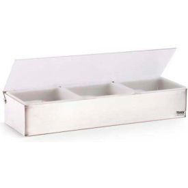 Traex Kondi-Keeper Stainless Steel Condiment Dispensers 4705 W/ Standard Lid
