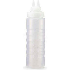 Traex Wide Mouth Squeeze Bottle Kits, 24 Oz., Clear