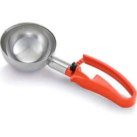 Standard Length Squeeze Disher, Orange, 8 Oz. Capacity