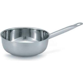 Intrigue Stainless Steel Saucier, 3 Quart, 18 Gauge
