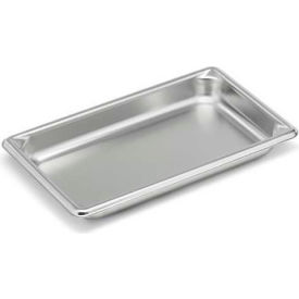 Super Pan V Stainless Steam Table Pan, 1-1/4" Depth, 1/4" Size