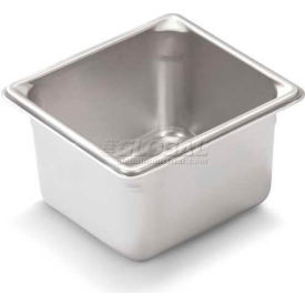 Super Pan V Stainless Steam Table Pan, 4" Depth, 1/6 Size