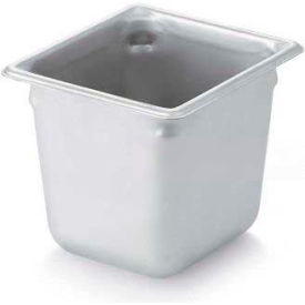 Super Pan V Stainless Steam Table Pan, 6" Depth, 1/6 Size