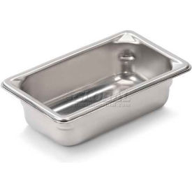 Super Pan V Stainless Steam Table Pan, 2" Depth, 1/9 Size