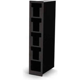 Acry Fab, Flush Mount Lid And Straw Holder, Vertical, 4 Column