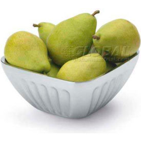 Fluted Double-Wall Insulated Serving Bowls, 1.8 Quart, Square