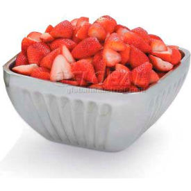 Fluted Double-Wall Insulated Serving Bowls, 3.2 Quart, Square