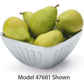Fluted Double-Wall Insulated Serving Bowls, 8.2 Quart, Square