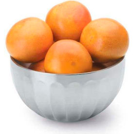 Fluted Double-Wall Insulated Serving Bowls, 3.4 Quart, Round