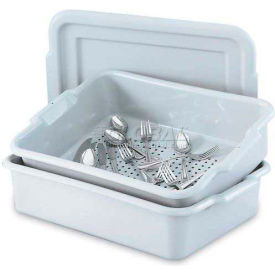 Silverware Soak System, 3-Pc, Gray