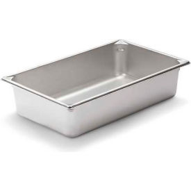 Super Pan V Stainless Steam Table Pan, 4" Depth, 1/1 Size