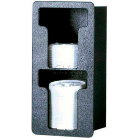 Vertical Lid Holder, 3 Column, 13-7/16" X 6-1/2" X 5-3/8"
