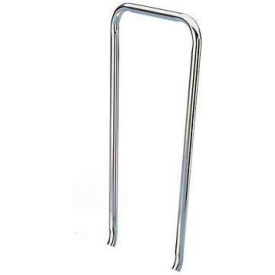 Steel Rack Dolly Handle Only, Chrome Plated, 18 Gauge