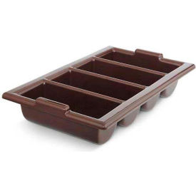 Cutlery Box, Plastic, Chocolate