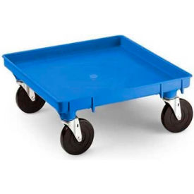 Traex Rack Dolly Base, Blue, 450 Lb. Capacity, 21" X 21"