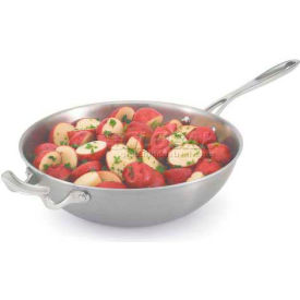 Miramar 12" Stir Fry Pan Without Cover, 5-3/16" Quart Capacity, Satin Finish