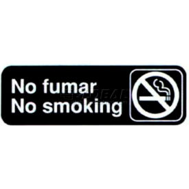 No Fumar/No Smoking Sign, 3" X 9"