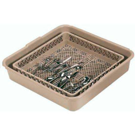 Full Tub And Traex Open Rack Soak System, Beige, 24-1/2" X 24-3/8" X 5-1/4"