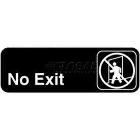 No Exit Sign, 3" X 9"