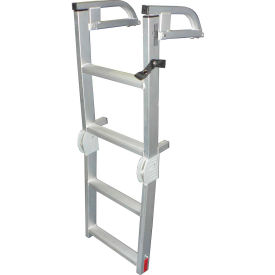 Bearcat 4 Step Fold & Store Pontoon Ladder