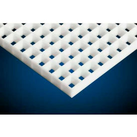 Polystyrene Eggcrate Core Panel, White, 24" x 48", 1/2" Cell Size, 10 Pack