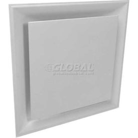 Stratus Plaque Diffuser With 10" Neck, White