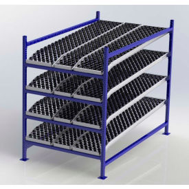 Flow Cell Presentation Gravity Rack Starter, 48"W x 84"D x 72"H