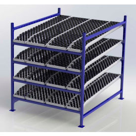 Flow Cell Presentation Gravity Rack Starter, 60"W x 72"D x 72"H