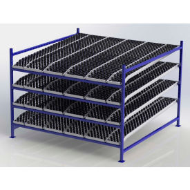 Flow Cell Presentation Gravity Rack Starter, 96"W x 96"D x 72"H