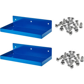 DuraHook Shelf, Blue, 12"W x 6"D, 2 PK