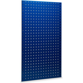 24"W x 42-1/2"H Blue Epoxy Square Hole Pegboards with Mounting Hardware