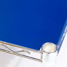 PVC Shelf Liner, 72"W x 36"D, Blue - Package Quantity of 2