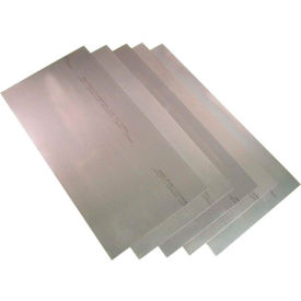 22885 0.005" Type 316 Stainless Steel Shim Stock 6" x 12" Flat Sheets (Pack of 2)