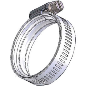 WaveSeal 360™ 9/16" Band Constant Tension Hose Clamp 2-3/16" - 3-5/16" Clamping Dia. 10Pk