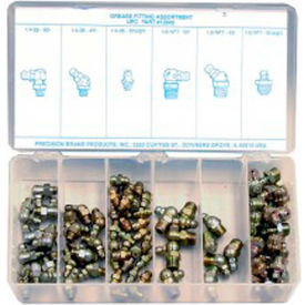 95 Piece Metric Grease Fitting Assortment Maintenance Kit