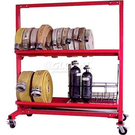 Two-Tier Hose Cart - Holds Up to 1300' of 2-1/2" Hose
