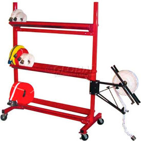 Three-Tier Hose Cart - Holds Up to 2000' of 2-1/2" Hose