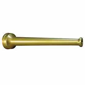 Fire Hose Plain Hose Nozzle - 1-1/2 In. NPSH - Brass