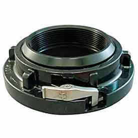 Fire Hose Storz To Solid Adapter - 4 In. NPT Female X 5 In. Storz