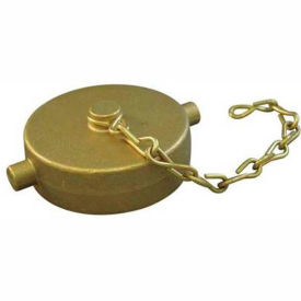 Fire Hose Cap - 4-1/2 In. NH - Brass