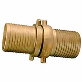 Fire Hose Short Shank Coupling Set - 3 In. NPSH - Aluminum