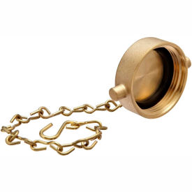 Fire Hose Cap - 1-1/2 In. NH - Brass