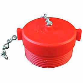 Fire Hose Plug - 2-1/2 In. NH - Plastic