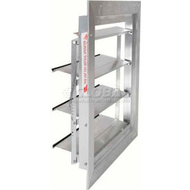 Aluminum Supply (Intake) Wall Shutter 15"