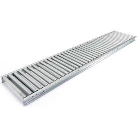 JRS 10" BF 1-3/8" Dia. Aluminum Roller for 12"W Roller Conveyors