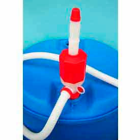 FDA Polyethylene Siphon Pump for 5 to 55 Gallon Drums - 7 GPM