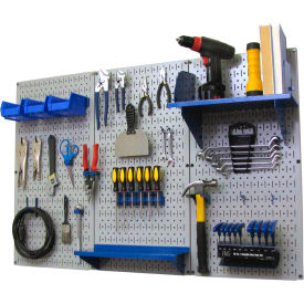Standard Tool Storage Kit, Gray/Blue, 48" X 32" X 9"