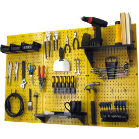 Standard Tool Storage Kit, Yellow/Black, 48" X 32" X 9"